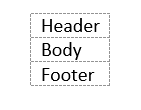 Reordered table sections